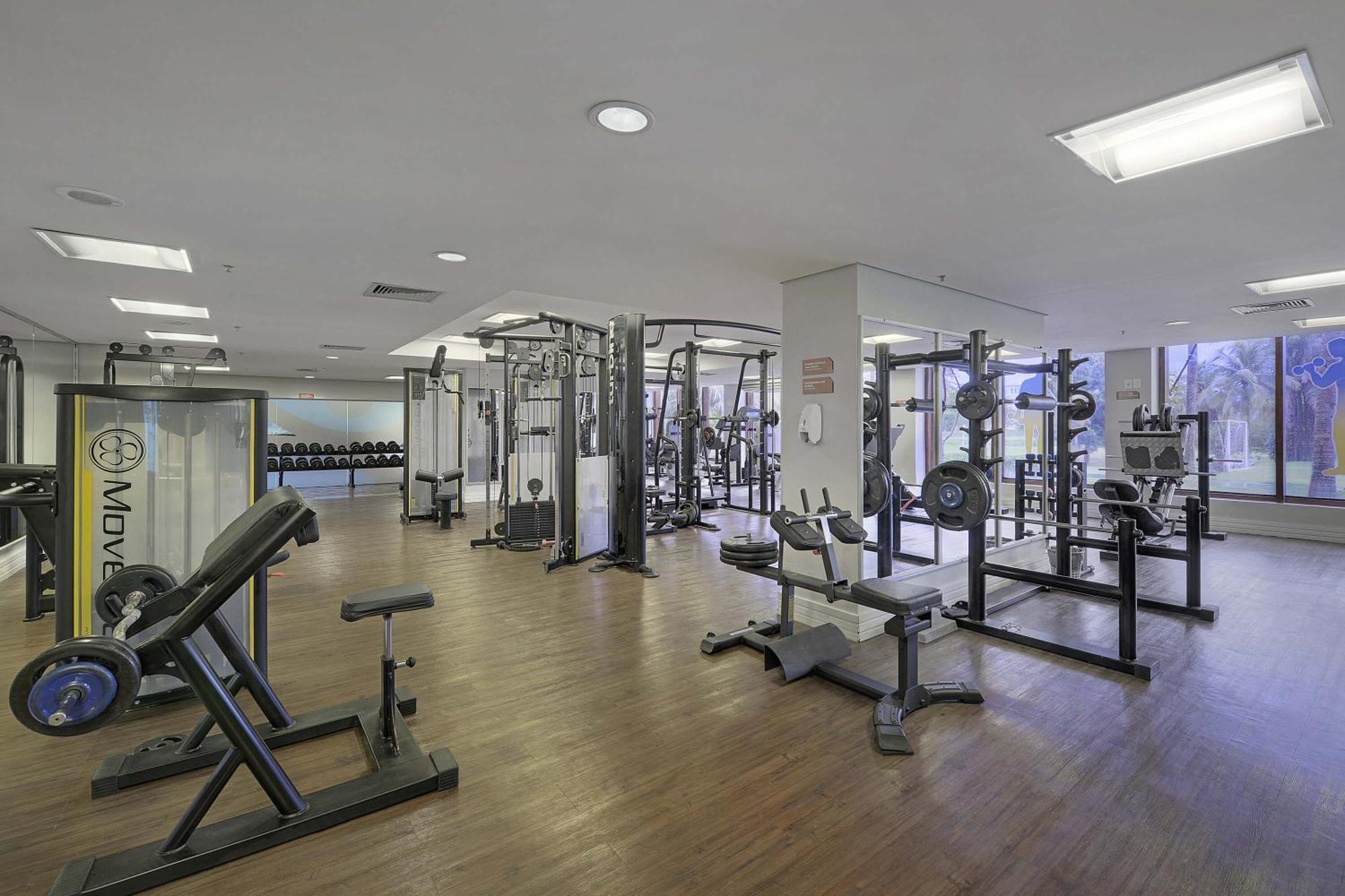 Hotel Deville Prime Salvador Ngoại thất bức ảnh The gym at the hotel